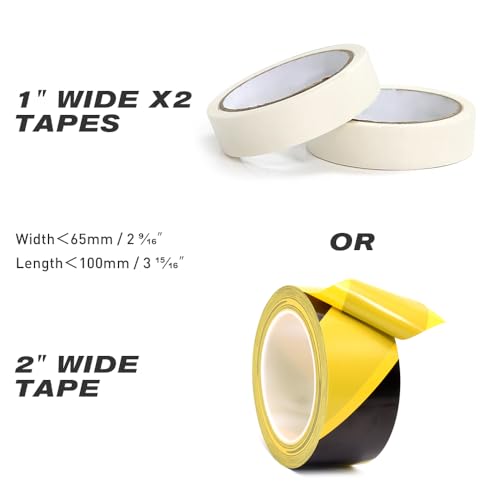 BAUSATZ Floor Tape Applicator，Manual Pushing Tape Marking Machine, Tape bonding Machine, Manual Tape applicator, Used for Floor Marking, Decoration Protection and Laying (JDJ001) - Image 5