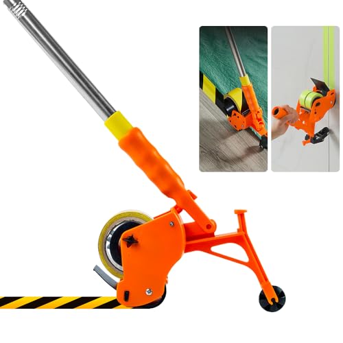 BAUSATZ Floor Tape Applicator，Manual Pushing Tape Marking Machine, Tape bonding Machine, Manual Tape applicator, Used for Floor Marking, Decoration Protection and Laying (JDJ001) - Image 1