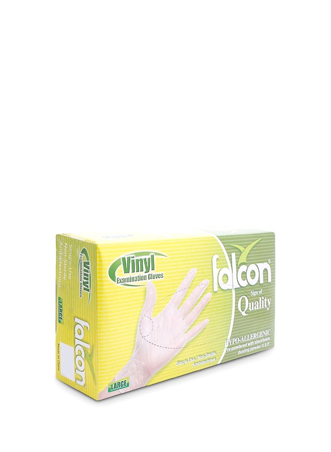 Falcon Vinyl Examination Large Gloves - Image 1