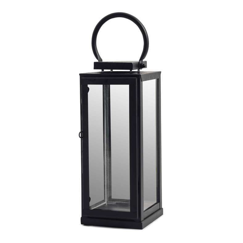 Pan Home Ciana Metal Lantern 16x16x38cm - Brass Antique - 112AHB9900006 - Image 3