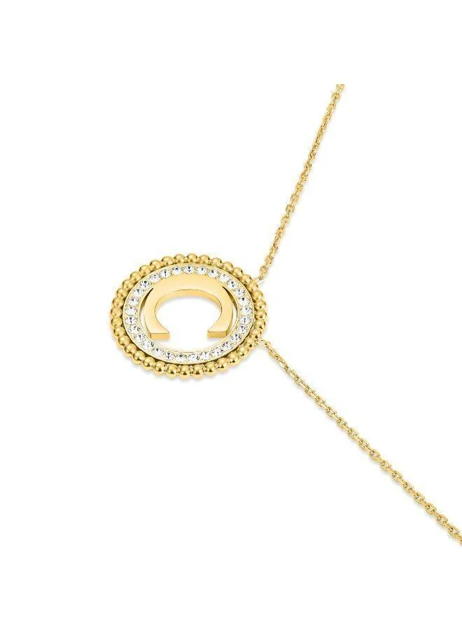CERRUTI 1881  Bianca Logo Motif Big Necklace for Women | Best Price UAE