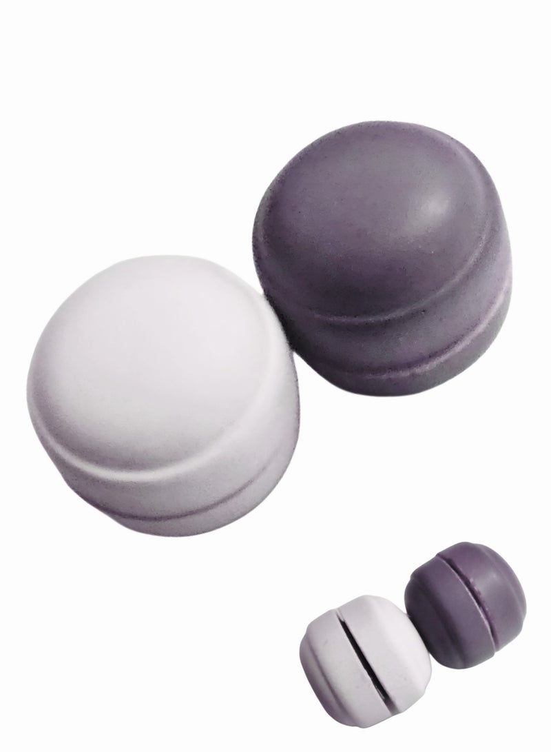 GoodBuy Set of two magnetic circle Hijab scarf women Turkish style pins - Image 1