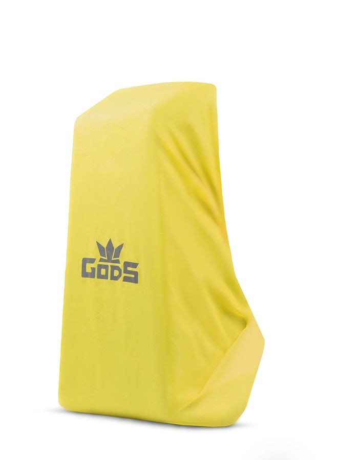 جودز غطاء مطري مقاوم للماء لجميع الأحوال الجوية من GODS لحقائب الظهر | يناسب حقائب Ghost X و Zarc X وجميع الحقائب من 20 لترًا إلى 35 لترًا | مغلف بطبقتين، بدون خياطة، مقاوم للماء، مقاوم للرياح، حماية من جميع الأحوال الجوية (أصفر) - Image 1