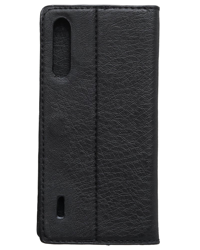 Leather Flip Mobile Phone Case for Xiaomi Mi A3 - Black - Image 3