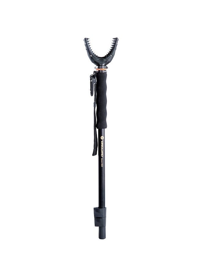 VANGUARD - Quest M49 Shooting Stick With Rotating Removeable U Shaped Yoke Quick Flip Leg Locks Foam Hand Grip - Image 1