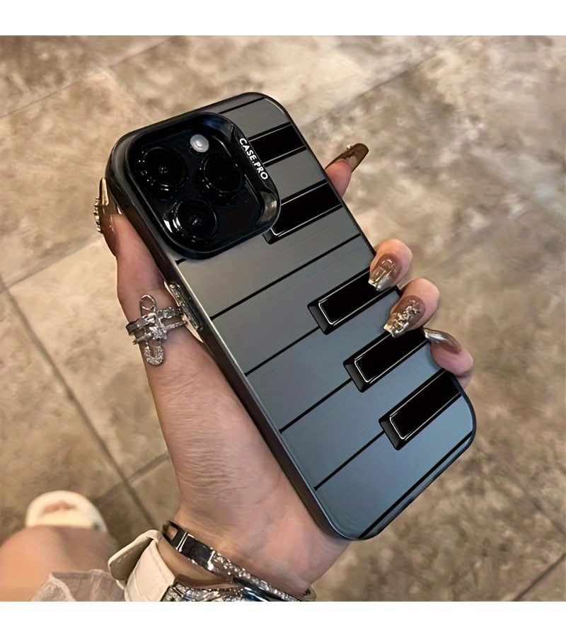 White Piano Phone Case for iPhone 16 Pro All Models - Image 2