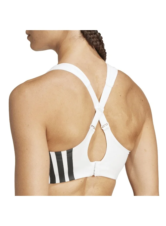 Adidas WHITE Tlrd Impact Training High Support Bra for Women | Best Price UAE