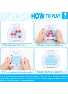 Generic Quick Push Bubble Game, Quick Push Bubbles Game Console, Decompression Machine Games, Mini-Handheld Fast Speed Push Game, Pop Puzzle Game, Gift For Boys, Girls (Kuromi)-Package Shape May Vary  - Image 5