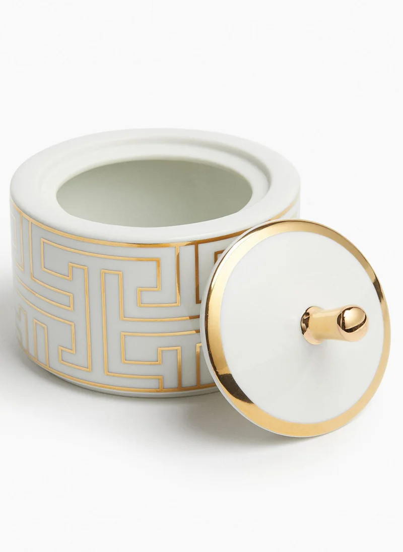 H&M Porcelain Sugar Jar