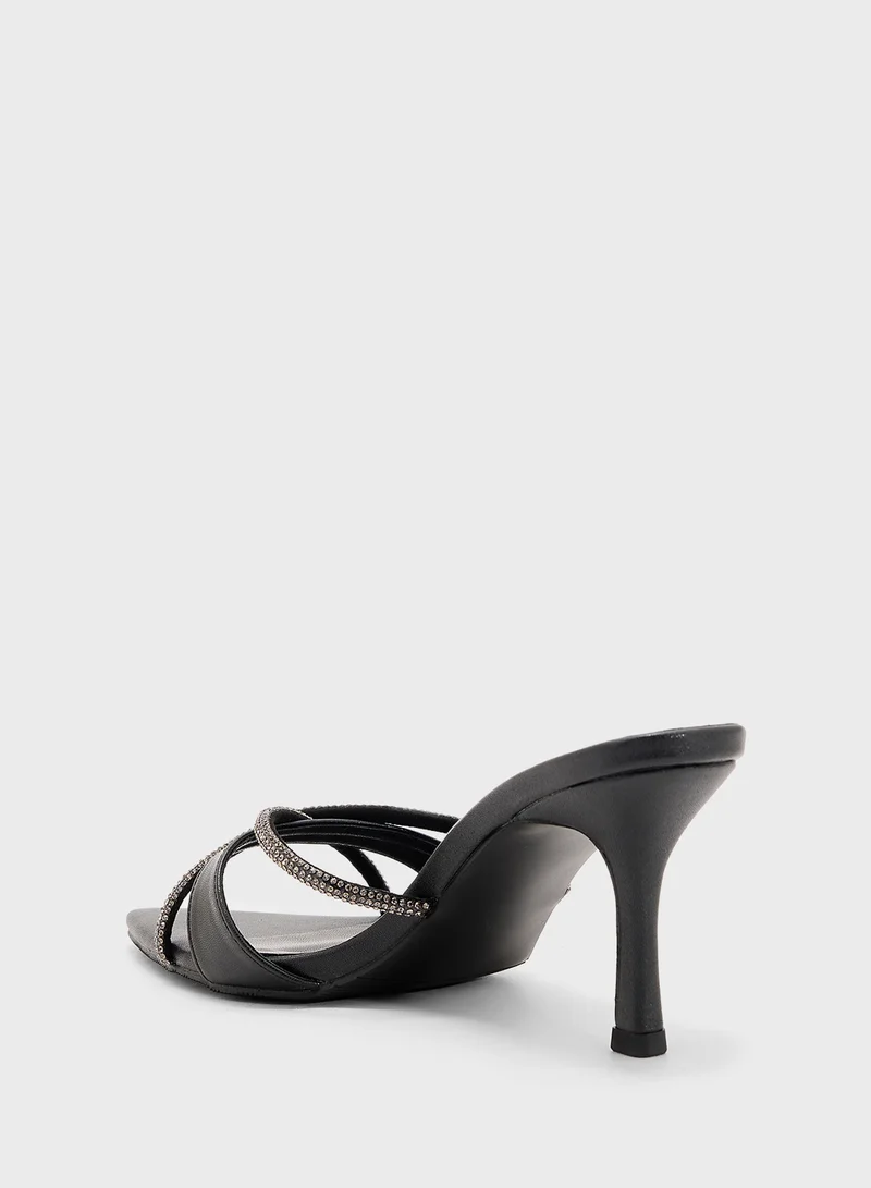 Ella Limited Edition Diamante Pointed Toe Sandal