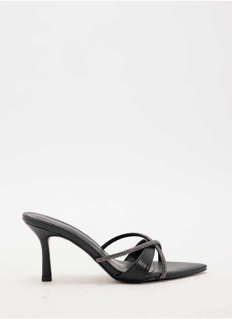 Ella Limited Edition Diamante Pointed Toe Sandal  - Image 1