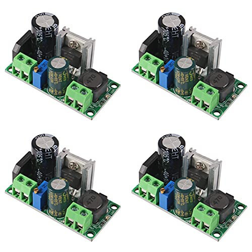 UMLIFE 4PCS AC/DC to DC Step Down Buck Converter AC 5-30V DC 5-48V 24V 36V 48V to DC 2.5-35V 12V Voltage Regulator Board 2A Adjustable Volt Power Supply Module - Image 1