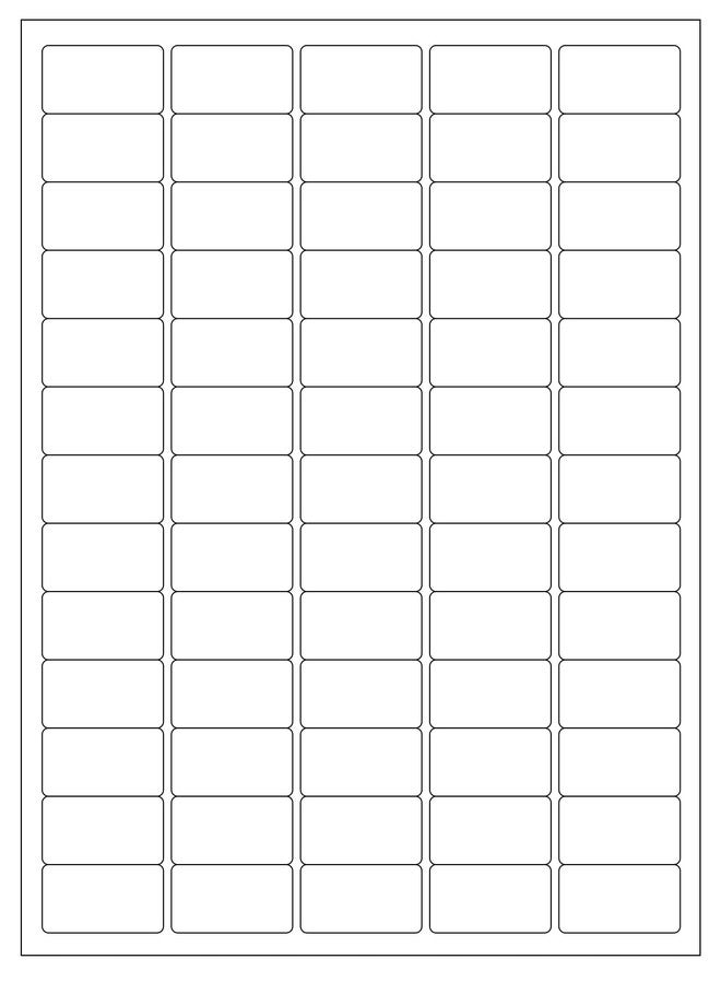 True-Ally A4 Size White Self Adhesive Label/Sticker for Printer (Inkjet/Copier/Laser) - 65 Sticker Per Sheet - 40 Sheets Pack (A4ST65-40 Sheets) - Image 1