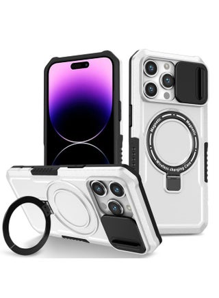 Case Cover For iPhone 14 Pro Max Sliding Camshield Magsafe Holder TPU Hybrid PC Phone Case Black White - pzsku/Z736CE5A9CB4582922A71Z/45/_/1712466156/359758dc-c459-4fc4-87ca-6f49aceff770