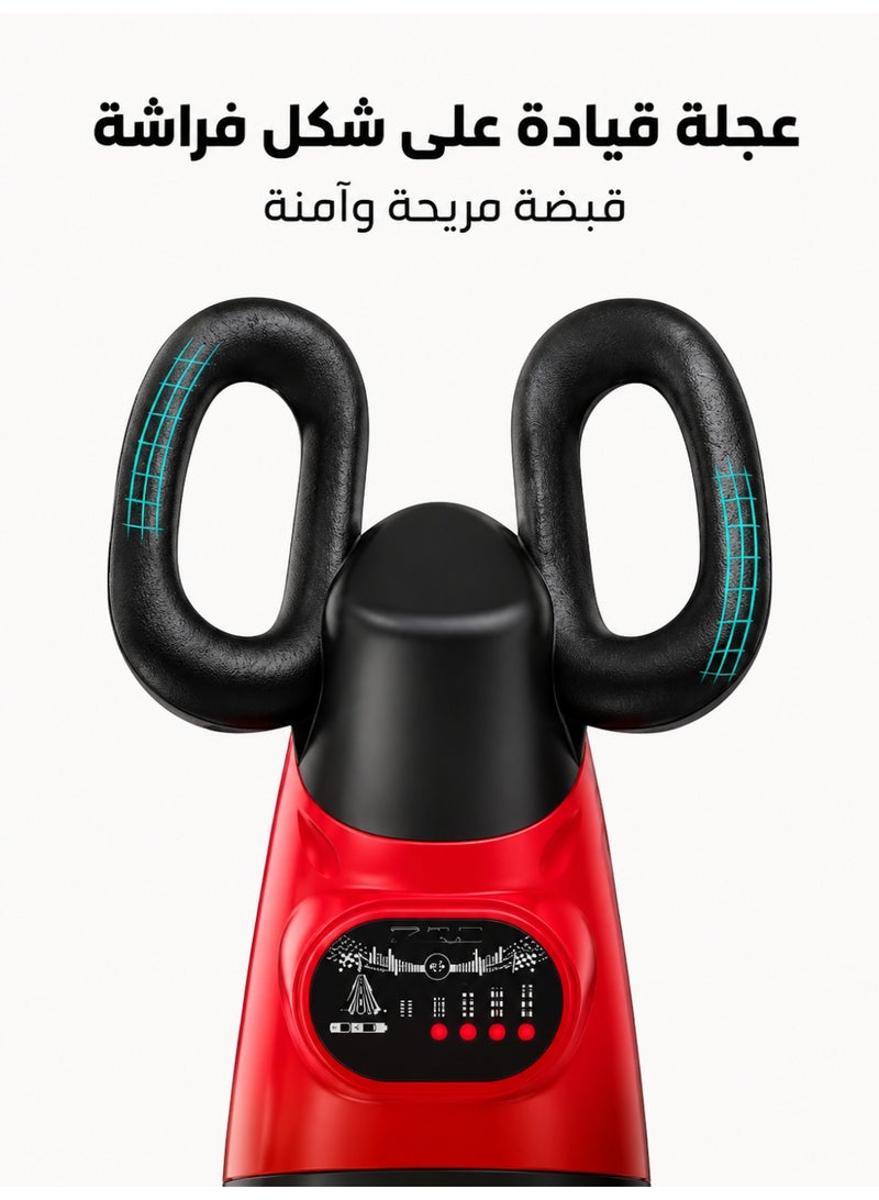 ريلاكس سمارت سكوتر كهربائي متعدد الوظائف للاطفال، سكوتر كهربائي ثلاثي العجلات مع محرك مزدوج وموسيقى واضواءسيارة كهربائية للأطفال / سكوتر متوازن للأطفال الأولاد والبنات سيارة لعبة تتحكم عن بعد - Image 5