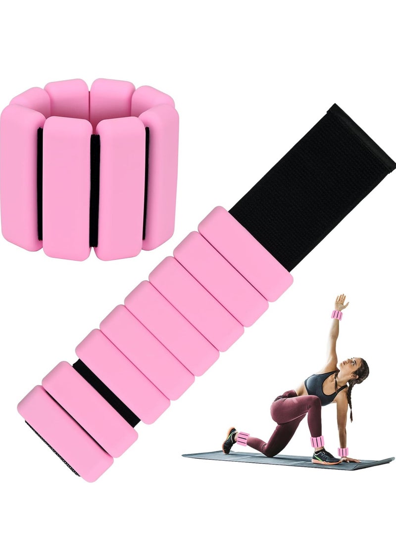 رات سو قطعتان من الأوزان القابلة للتعديل للمعصم والكاحل لممارسة الرياضة والجري واليوغا والمشي - Image 1