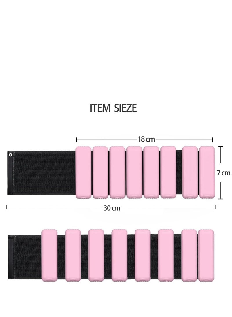 رات سو قطعتان من الأوزان القابلة للتعديل للمعصم والكاحل لممارسة الرياضة والجري واليوغا والمشي - Image 3
