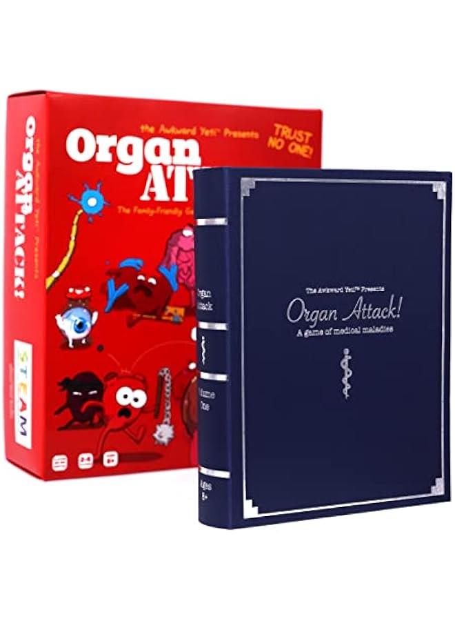 Organ Attack! Card Game, A Family Fun Game for Kids and Adults - Funny Playing Cards for Game Nights with Family of Kids and Teens - Image 3