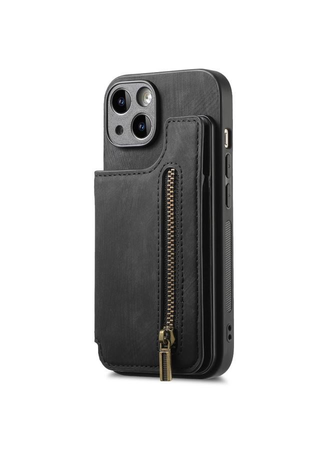 اس-توب جراب خلفي بسحاب من الجلد بتصميم كلاسيكي لهاتف iPhone 11 - Image 2