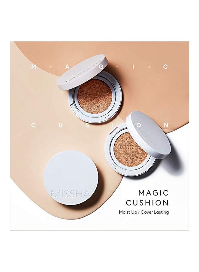 Missha Magic Cushion Secret Hybrid Sponge SPF50+ PA+++ No. 21 Light Beige - Image 2