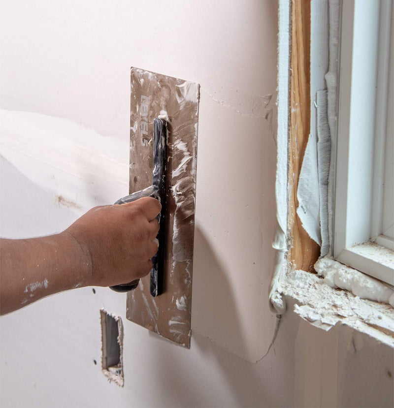 Level-5 LEVEL5 12" x 4.75" Flex Drywall Curved Trowel, 0.5MM Blade | Triple-Hardened Stainless Steel, High-Impact Handle | Sheetrock Gyprock Wall-Board Plasterboard | 4-988 - Image 3