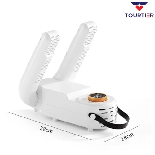 TOURTIER Multifunctional Foldable Shoe Dryer, Instant Heating Shoes Warmer Intelligent Disinfection Deodorizing Shoe Dryer Suitable for All Kinds of Shoes - Image 2