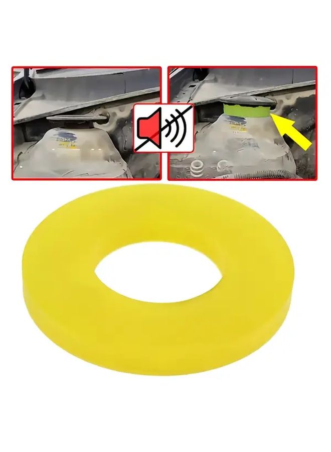1 Pc Yellow Silencer Pad Rubber Bushing Dampers Universal Front Strut Tower Mount Suspension Shock Absorbing Bearing Washer Over Bumps - Image 1