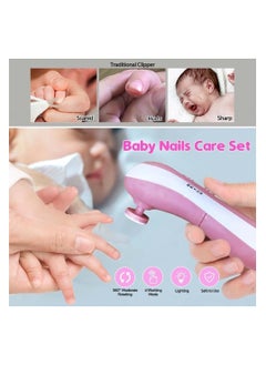Generic Electric Nail Drill Kit for Kids, Toenail Care Kit, Safe Manicure Set for Kids and Nail File Heads  - Image 3
