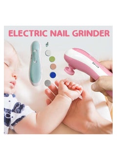 Generic Electric Nail Drill Kit for Kids, Toenail Care Kit, Safe Manicure Set for Kids and Nail File Heads  - Image 5
