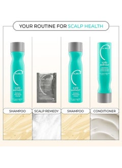Malibu C Scalp Wellness Hair Shampoo Sulfate Free Professional Hair Treatment For Healthy Hair Growth 9Oz  - Image 4