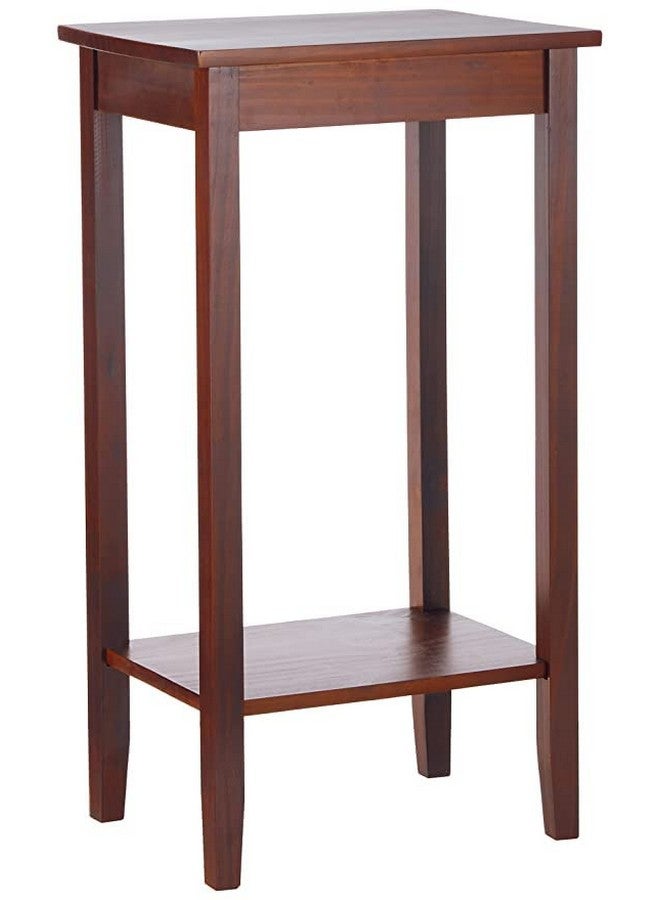 Umark Umark Solid sheesham Wood Long Table Bar Tall Stool Patio Outdoor Garden Chair Seat Home Stool Brown (Brown)  - Image 1