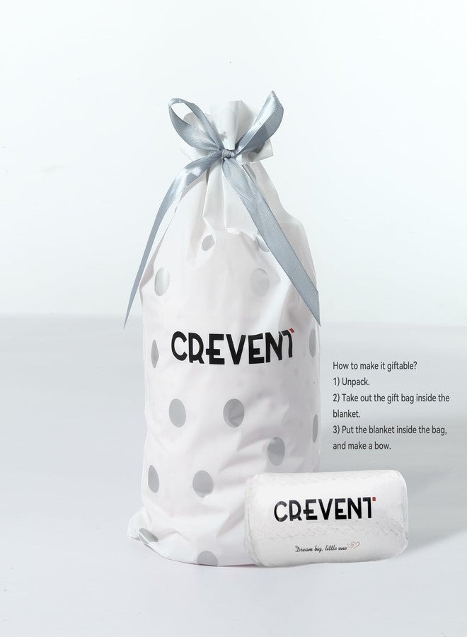 CREVENT Soft Plush Animal Face Security Blankets for Boys and Girls, Great Gifts for Birthday Baby Shower (Deer + Tag) - Image 4