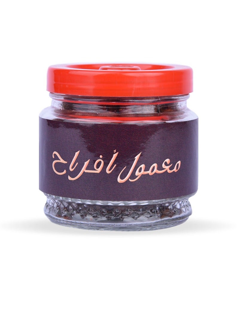 بخور معمول زفاف للعود شفاف/ أحمر 250جرام