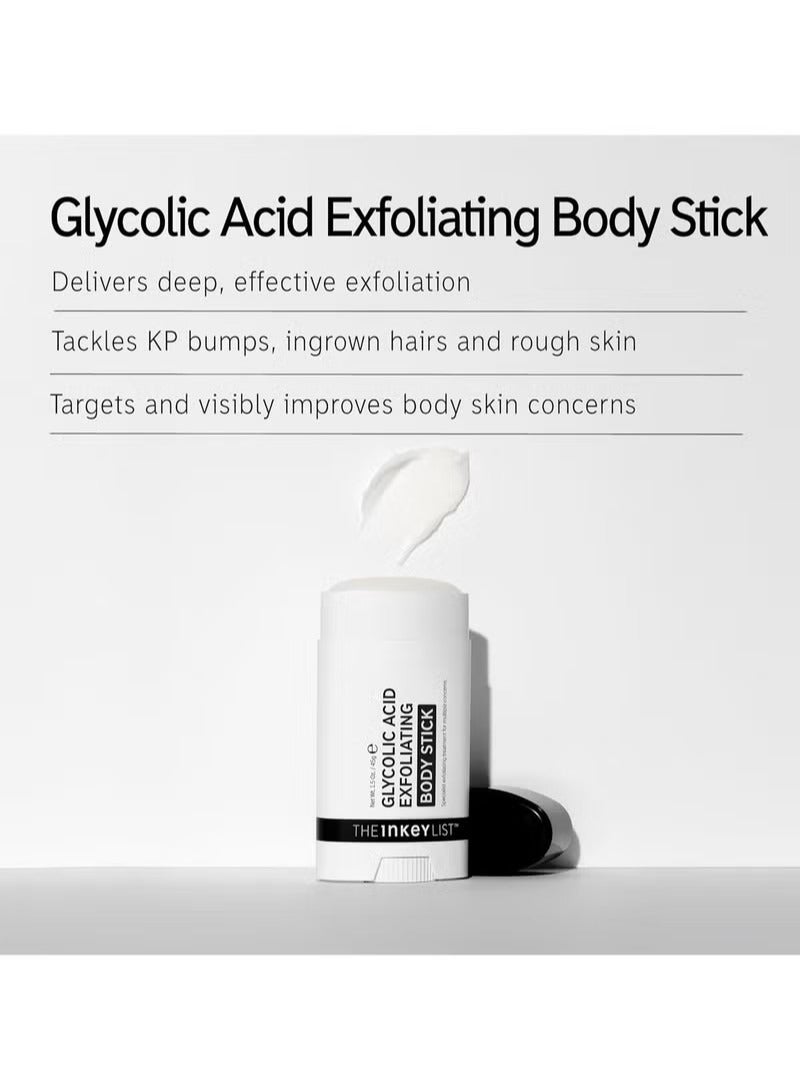 The INKEY List Glycolic Acid Exfoliating Body Stick 45g, Multiple Concerns, One Targeted Solution, Delivers Deep, Effective Exfoliation, Fragrance Free, Suitable For All Skin Types - Image 2