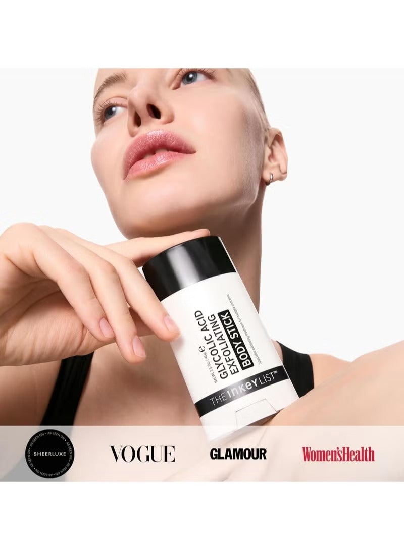 The INKEY List Glycolic Acid Exfoliating Body Stick 45g, Multiple Concerns, One Targeted Solution, Delivers Deep, Effective Exfoliation, Fragrance Free, Suitable For All Skin Types - Image 4