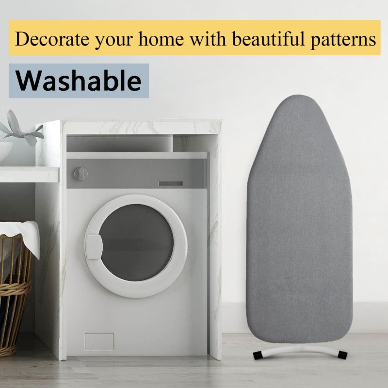 Small Ironing Board Cover 90*31cm Heat Resistant Scorch Proof Ironing Board Protector - Reflective Padded Ironing Cover for Home Laundry Use - Image 5