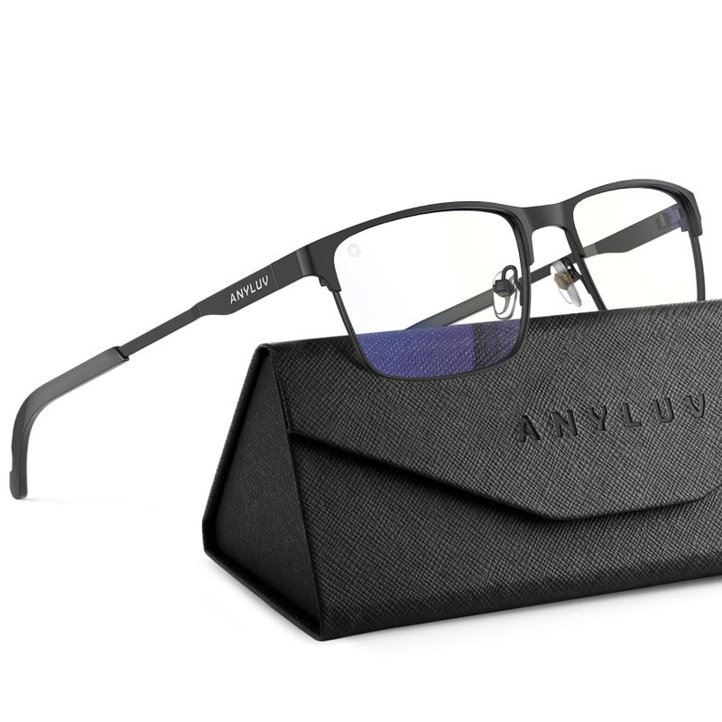 ANYLUV Blue Light Glasses for MenWomen Lightweight Blue Light Blocking Glasses AntiEye Strain Computer Glasses for Gaming - Image 2