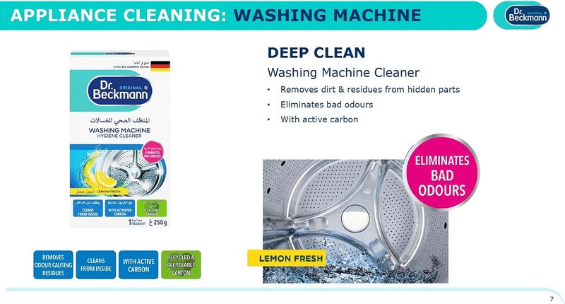 Dr. Beckman Washing M.Cleaning Powder 250G - Image 4