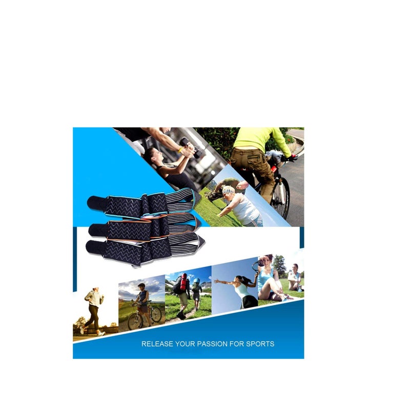 SOLARAE Ankle Support Brace, Breathable Ankle Wrap, Adjustable Compression Ankle Support Wrap Sleeve for Sprained Ankle, Stabilize Ligament, Sports, Against Chronic Ankle Strain Fatigue (1 Pair) - Image 3