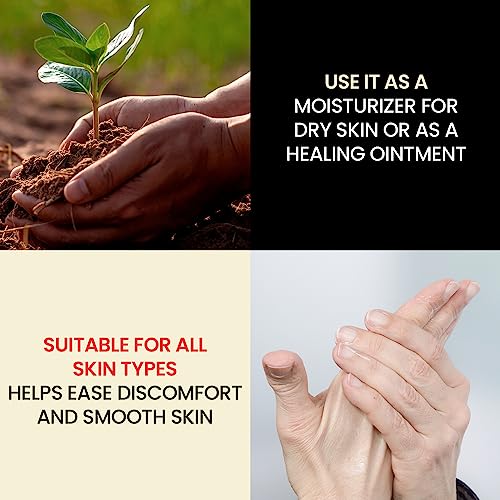 Dr Hess Dr. Hess' 1893 Original Udder Ointment, All-Purpose Nourishing Body Moisturizer for Healing Dry, Irritated Skin, Cracked Heels, Rashes, Chafing with Lanolin, Beeswax, & Eucalyptus Oil, 1.4 oz - Image 3