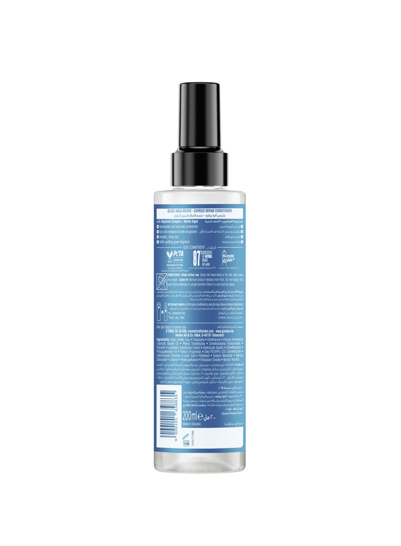 Gliss Aqua Revive - Express Repair Conditioner 200ml - Image 2
