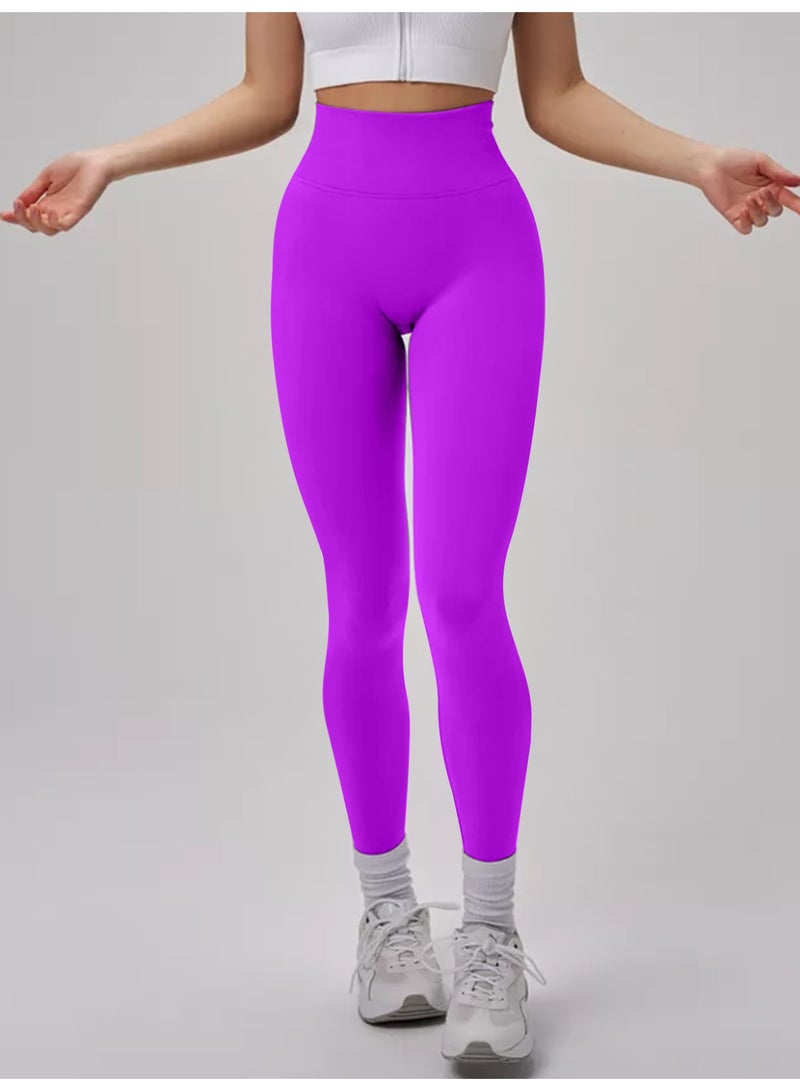 عام عالية الخصر الرياضة طماق النساء رفع لباس ضيق للجيم اليوغا السراويل تشغيل اللياقة البدنية تجريب يغطي الرجل - Image 1