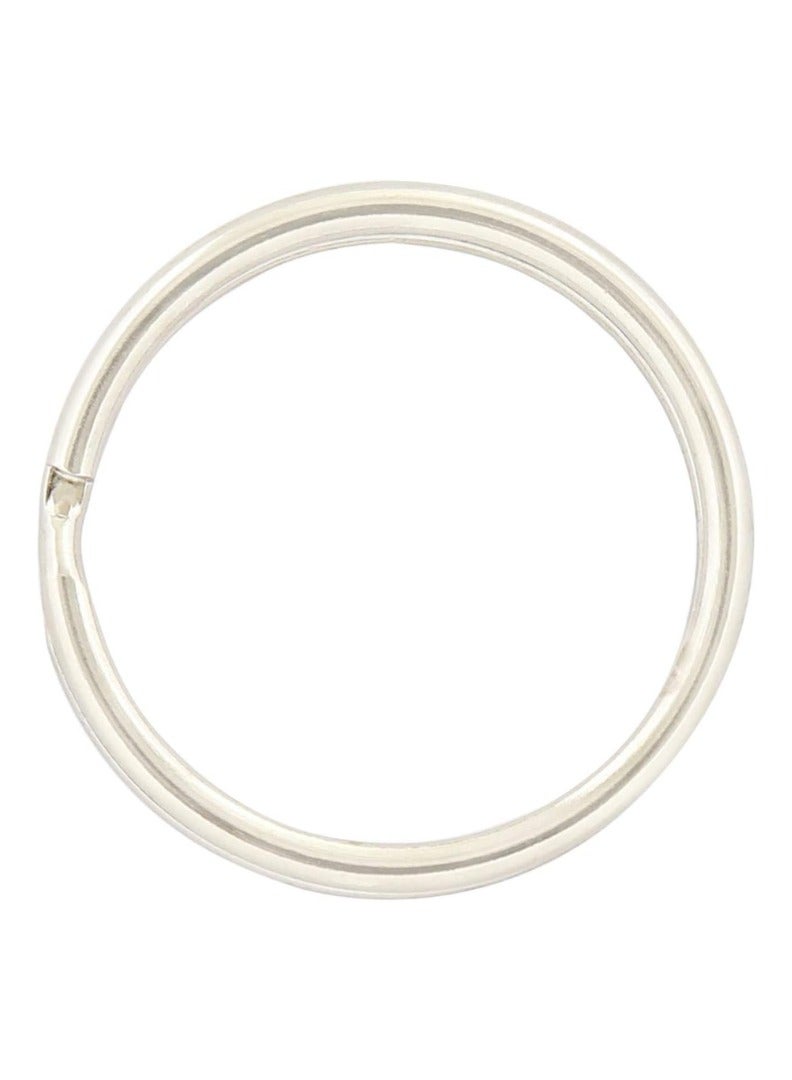 KNP Steel Key Ring Set (Silver) is a high-quality and durable solution for organizing keys, tags, and accessories. - Image 2