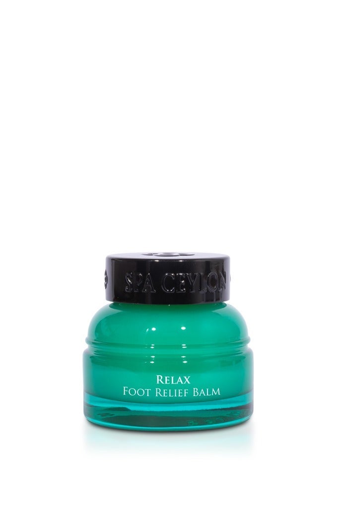 spa ceylon Relax Foot Relief Balm , Instant Cooling & Soothing , Hydrating , 100% Natural , Suitable For All Skin Types, 25g - Image 2