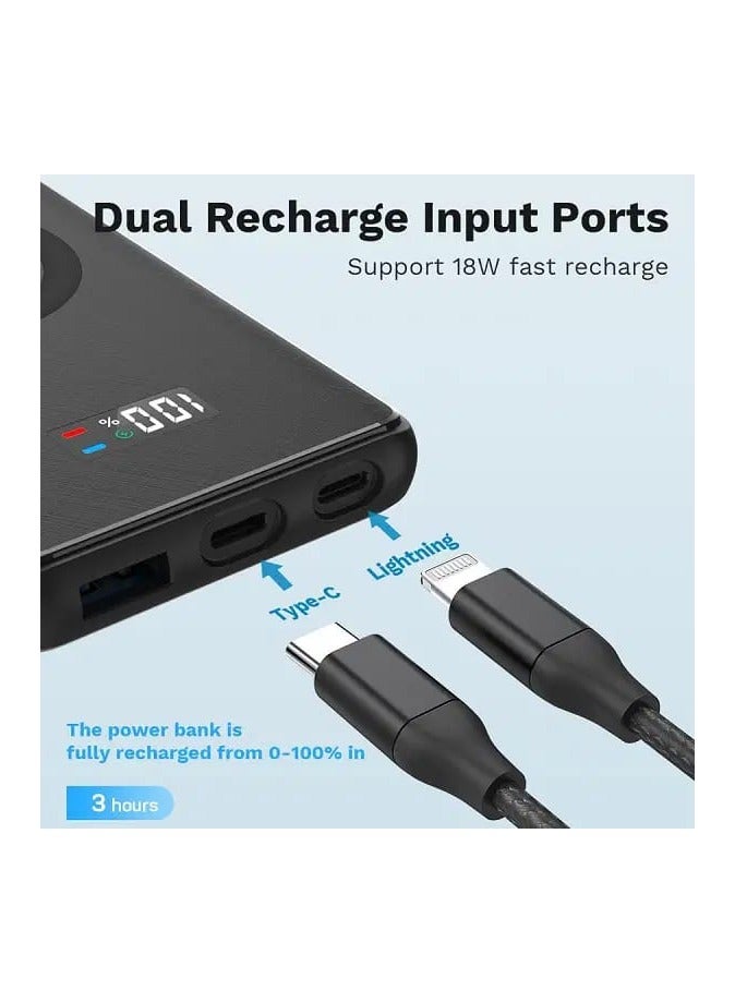 ليفور باور بانك ليفور LP431 - شحن سريع PD بقوة 20 واط ومنافذ إدخال إعادة شحن مزدوجة - Image 2