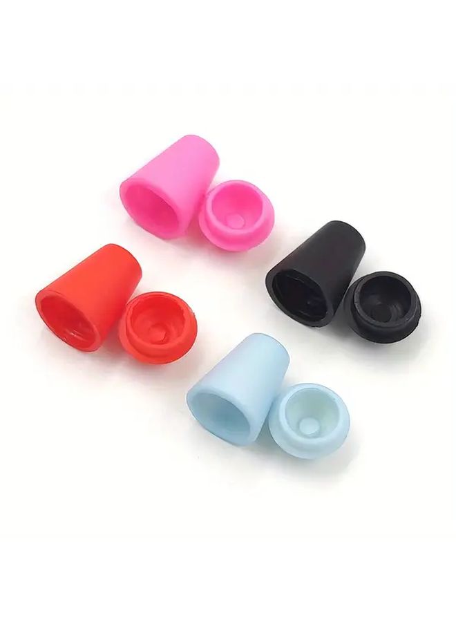 Navy Blue Cord Locks 20pcs Adjustable Toggle Clips For Drawstrings Hoodies Bags Sportswear - Image 5
