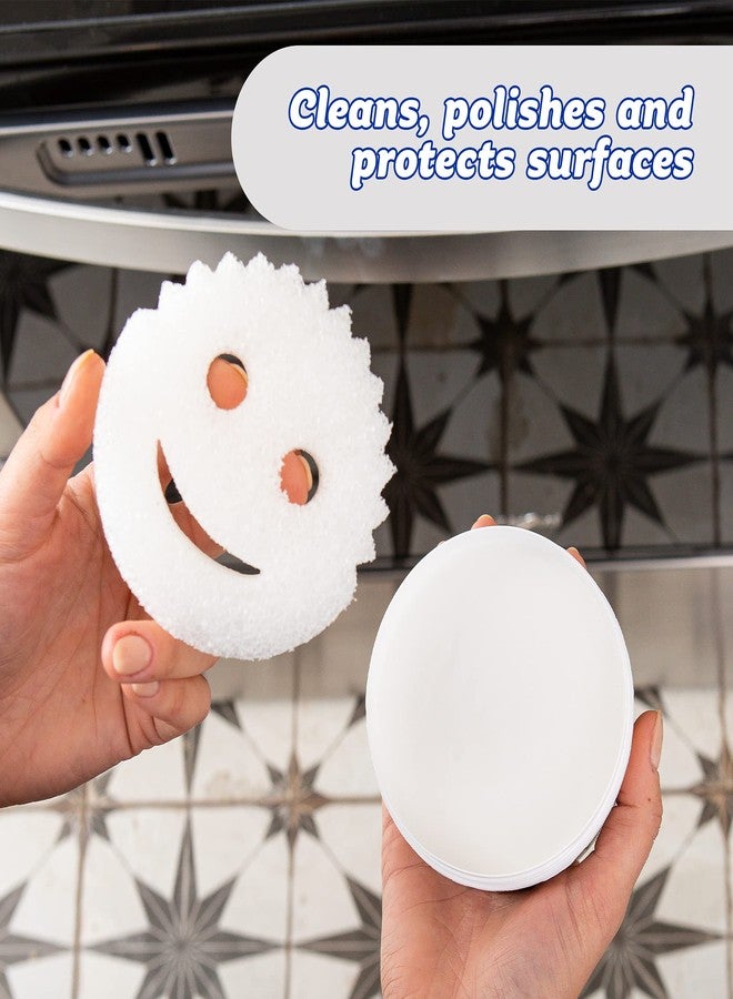 Scrub Daddy PowerPaste All Purpose Cleaning Paste Kit - Natural Cleanser + Dye Free Scrub Mommy - 1 Count ( 3 Pack) - Image 3