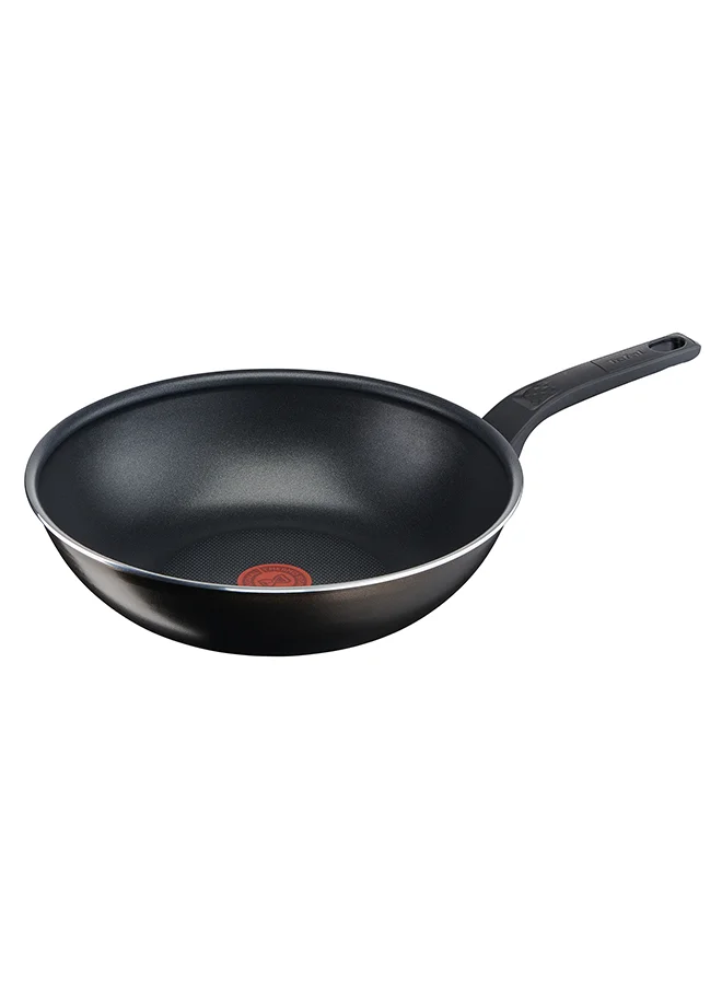 Tefal TEFAL EASY COOK AND CLEAN | Wok Frypan 28 cm | easy clean | non stick coating | thermo signal™ | heat indicator | diffusion base | healthy | safe cookware | Made in France | 2 Years Warranty |  B5541902