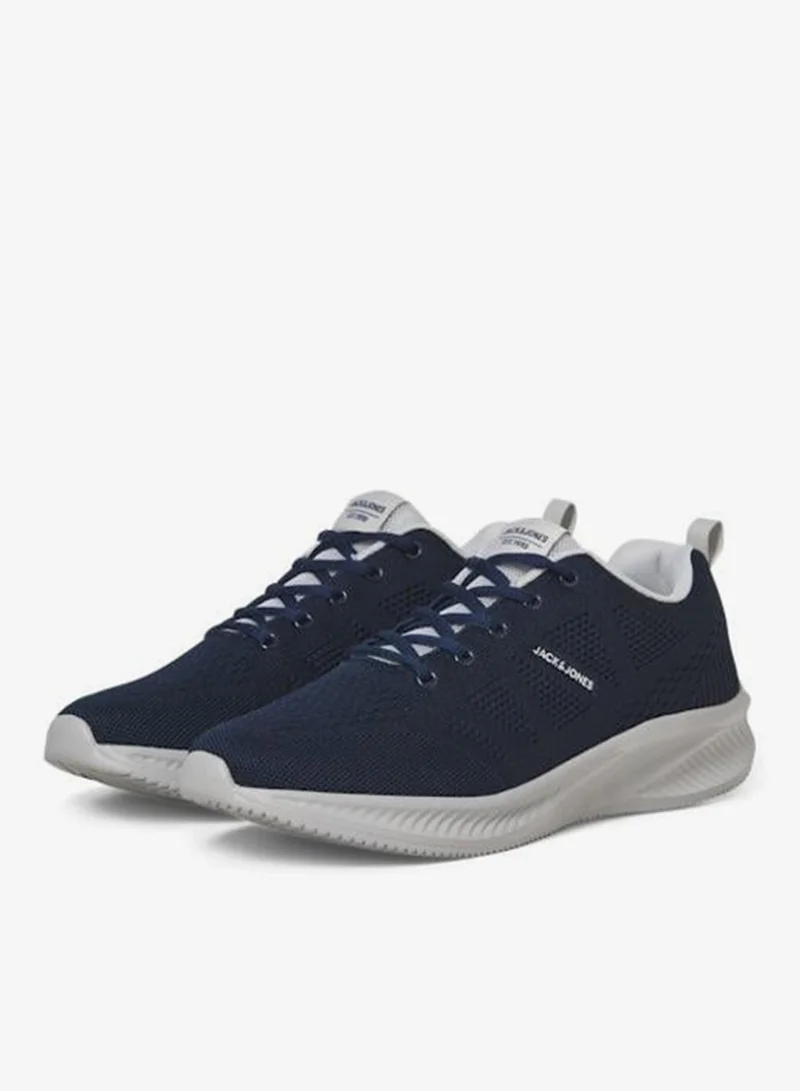 JACK & JONES Navy Blazer Detail:Vapor Blue Casual Low Top Sneakers for Men | Best Price UAE