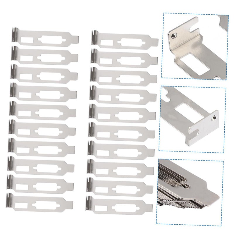 Ventilated Slot Cover Plate 20Pcs For Computer Chassis Matx Case - Image 4